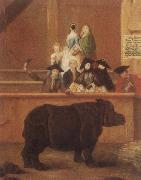 The Rhinoceros Pietro Longhi